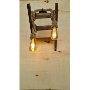 ASIR Nástěnné osvětlení MERDIVEN ořech