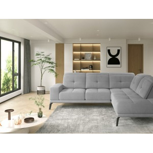 ELTAP Rohová sedací souprava THEODORE, pravé provedení Látka čalounění: Nube 3