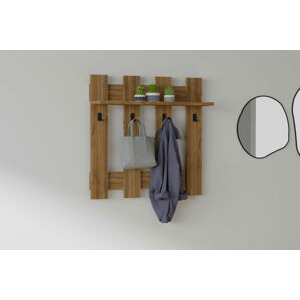 ASIR Nástěnný věšák CARINA ořech