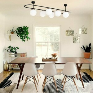 ASIR Lustr ABAKUS - 4911 černá bílá