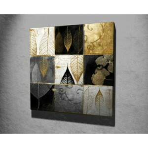 ASIR Obraz na plátně DEVĚT ČTVERCŮ 45 x 45 cm