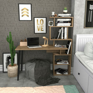 ASIR Psací stůl VINA ořech