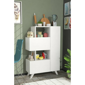 ASIR Skříňka BAMBALINA bílá