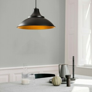 ASIR Lustr SAGLAM černá zlatá