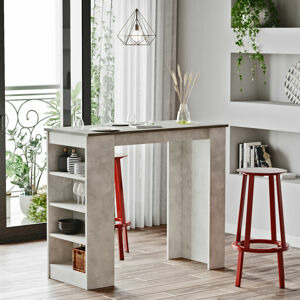 ASIR Barový stůl ST1 šedý