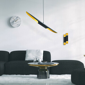 ASIR Lustr EFSUN černá