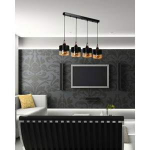 ASIR Lustr SAHRA 4 černá