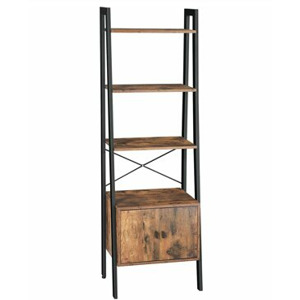 SONGMICS Regál 4 police skříňka industriální 56x172 cm