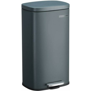 SONGMICS Odpadkový koš 30 L šedý