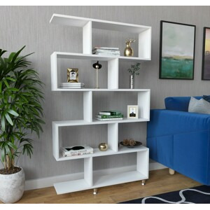 ASIR Knihovna NILUFER bílá