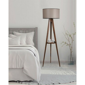 ASIR Stojací lampa SEHBALI ořech