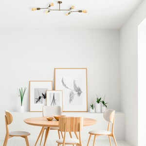 ASIR Lustr SPARROW zlatá