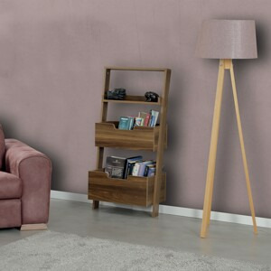 ASIR Knihovna LOW ořech