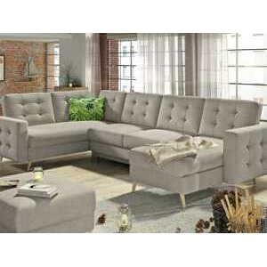 ELTAP Rohová sedací souprava ASGARD tvar U Látka čalounění: Cover02/Jungle32