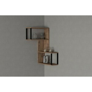 ASIR Nástěnná police LECCO borovice atlantic