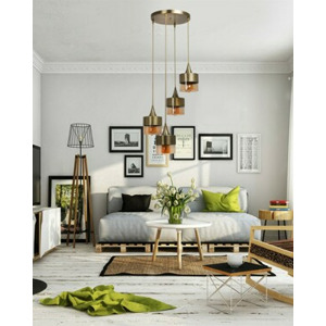 ASIR Lustr SAHRA 4 zlatá