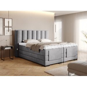 ELTAP Čalouněná postel VEROS Boxsprings 160 x 200 cm Látka čalounění: Nube 03