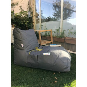 ASIR Sedací vak DAYBED šedý