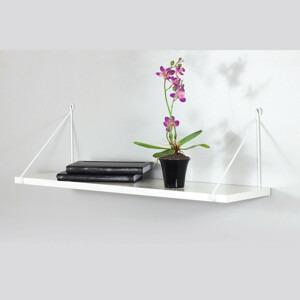 ASIR Nástěnná police ARMONI bílá