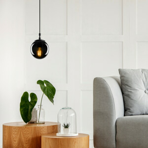 ASIR Lustr EFE černá šedá