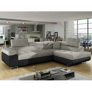 ELTAP Rohová sedací souprava ANTON, pravé provedení Látka čalounění: Berlin 01/ Soft 11