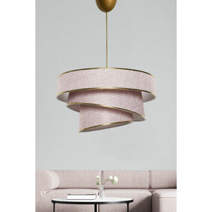 ASIR Lustr COUPER starorůžový zlatý