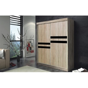 ARK Šatní skříň ASTRA, Dub Sonoma 150 cm