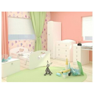 HB Postel Marie 200/90 cm + šuplík + matrace