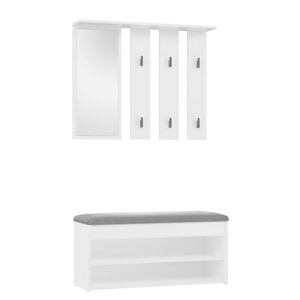 TPS Předsíňová stěna PARMA 2P - Bílá