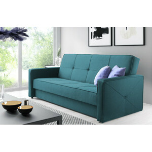 Eka Pohovka FOX, 210 cm Barva látky: Tyrkysová (Soro 86)