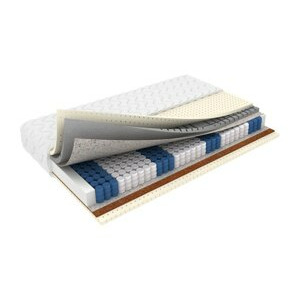 MT Matrace TURIN s latexem a kokosem 160x200cm, 24cm H2-H3