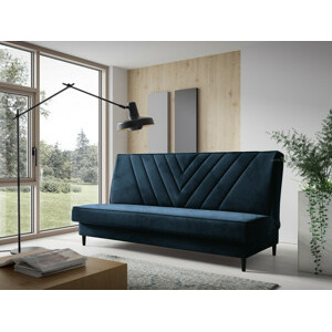 Eka Pohovka FRANK, 200 cm Výběr nohou: Černé, Barva látky: MONOLITH 77