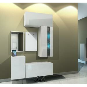 Ral Předsíňová stěna MIA 4 - Bílý lesk