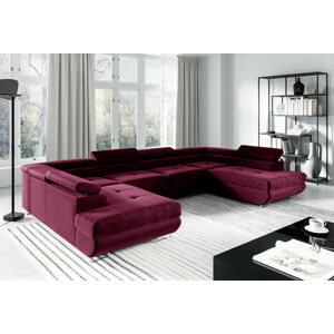 Eka Rohová sedačka LEONARDO, 335 cm Barva látky: MONOLITH 69