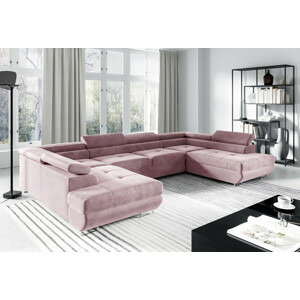 Eka Rohová sedačka LEONARDO, 335 cm Barva látky: KRONOS 27