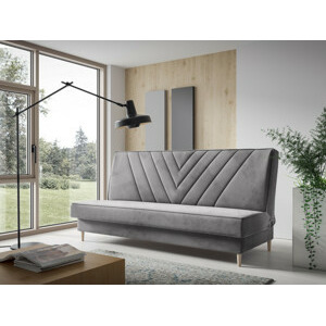 Eka Pohovka FRANK, 200 cm Výběr nohou: Přírodní, Barva látky: MONOLITH 85