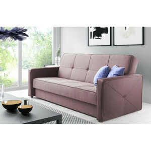 Eka Pohovka FOX, 210 cm Barva látky: Starorůžová (Soro 61)