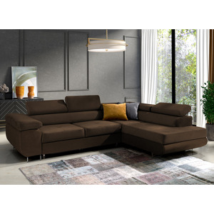 Eka Rohová sedačka URUS, 271 cm Roh sedačky: Pravý, Barva látky: KRONOS 06