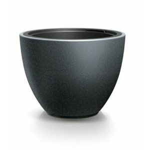 PRO Květináč HEOS ECO WOOD antracit 39,5cm