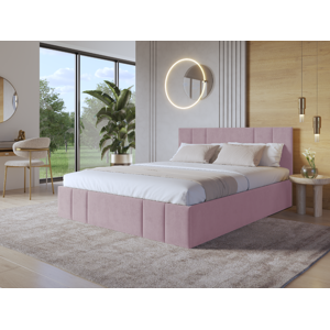 Eka Čalouněná postel SAMANTA - Kronos 180x200 cm Barva látky: Kronos 27