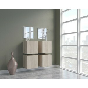 Ral Předsíňová stěna MIAMI 3 - Sonoma