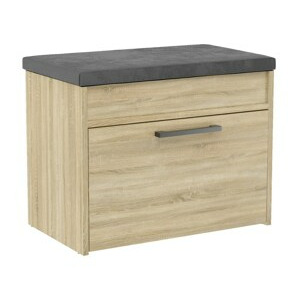 TPS Botník se sedáky PARMA MINI - Dub sonoma