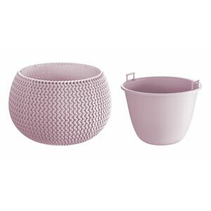 PRO Květináč s vkladem SPLOFY BOWL světle fialový 47,8 cm