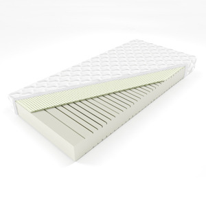 KAC Pěnová matrace s vysoce elastickou pěnou a latexem COMPO 180 x 200 cm 22 cm