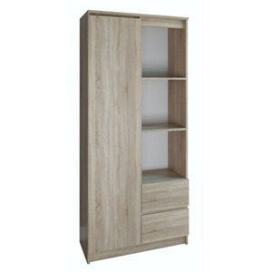 TPS Policová komoda RS-80 BILY - Sonoma