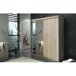 ARK Šatní skříň ABURA, Dub Sonoma 150 cm