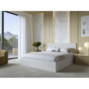 Eka Čalouněná postel ADEL 180x200 cm Barva látky Trinity: (2310) Růžová