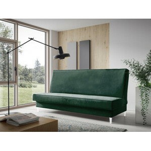 Eka Pohovka HELENA, 200 cm Výběr nohou: Bílé, Barva látky: Zelená (Fresh 13)