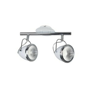 TPS LED svítidlo Oliver Incl.2xGU10 LED 5,5W - Chrom / Bílá