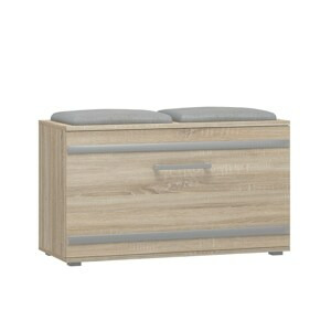 TPS Botník se sedáky OPAL - Dub sonoma